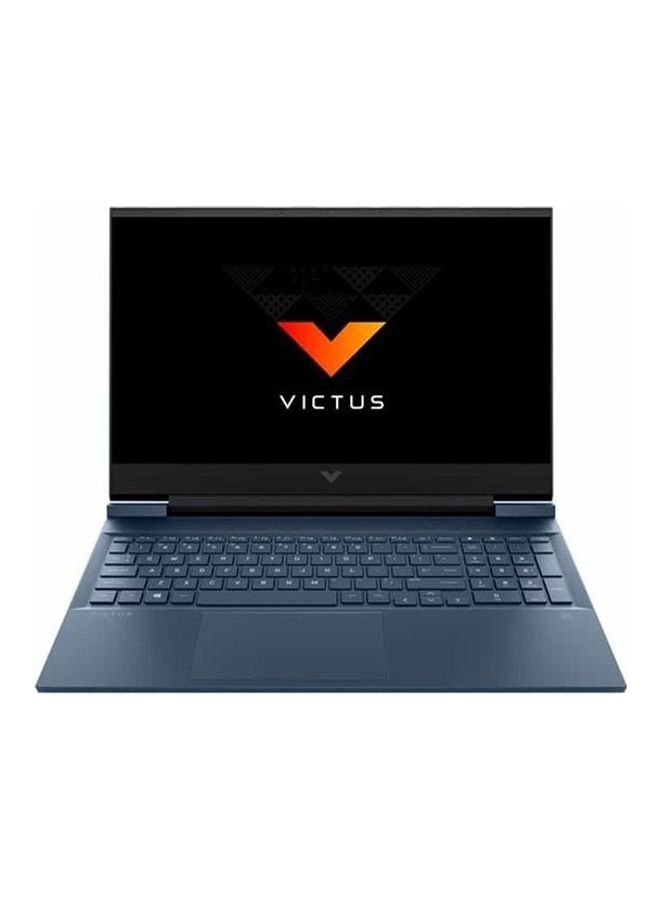 HP Victus 16-e1011ne Laptop With 16.1-inch Display Ryzen 7 6800H Processor / 16GB RAM / 512GB SSD / 4GB Nvidia GeForce RTX 3050 Graphics English/Arabic Performance Blue - Image 1