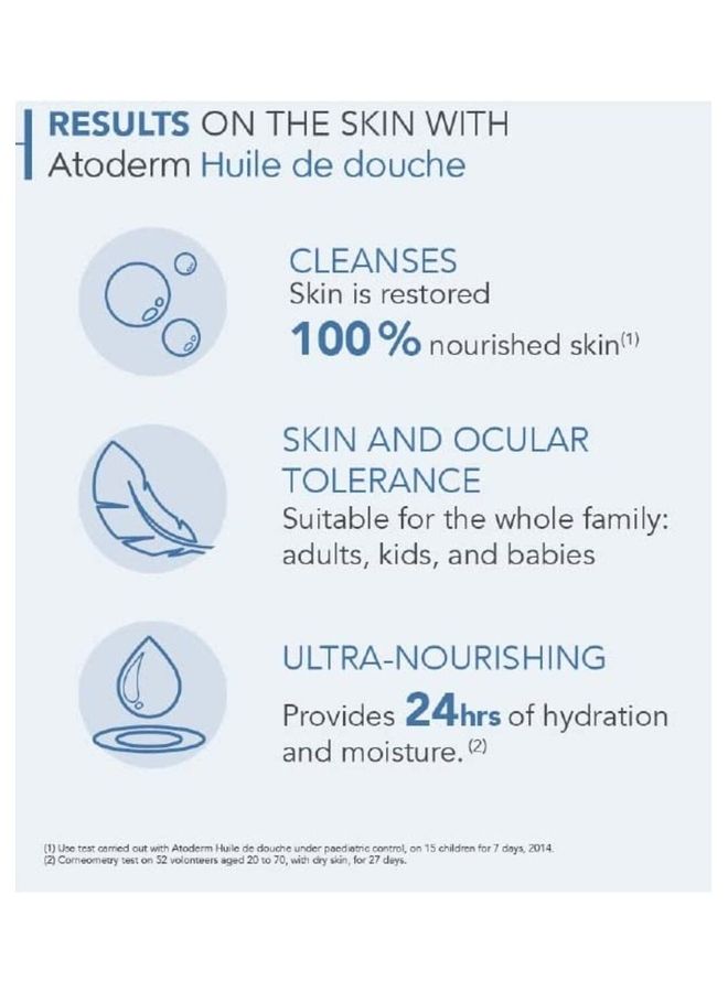 Bioderma - Atoderm Huile De Douche Ultra Nourishing Cleansing Oil 1Liters - Image 1