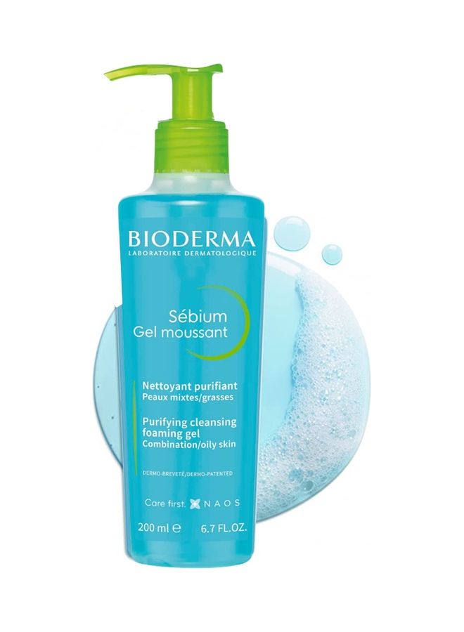 بيوديرما Sebium Gel moussant جل رغوي منقي ومنقي - 200 مل  - Image 3