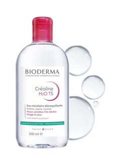 Bioderma Créaline H2O Ts Micellar Cleansing Water - 500 ml 500ml  - Image 3