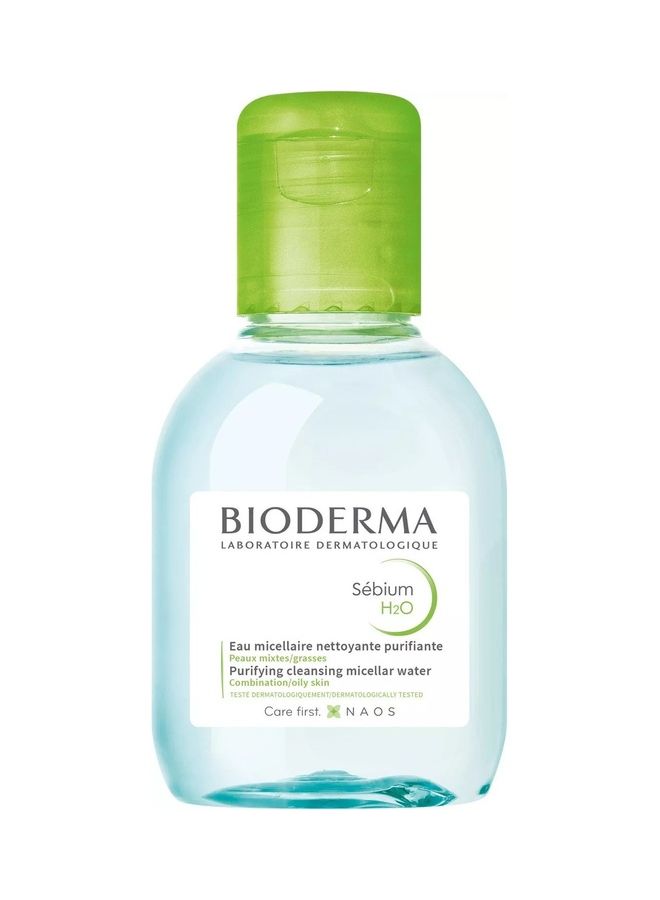 Bioderma Sebium H2O Purifying cleansing micellar water - 100 ml Multicolour - Image 1