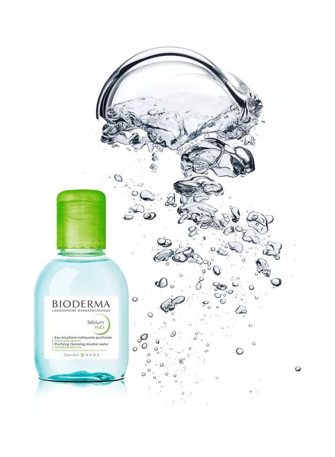 Bioderma Sebium H2O Purifying cleansing micellar water - 100 ml Multicolour - Image 2