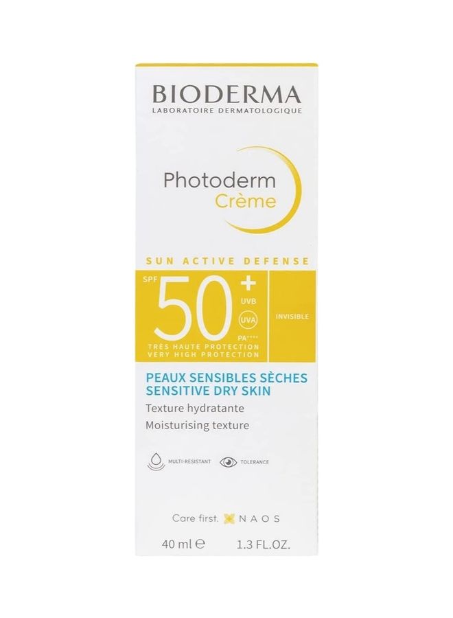 Bioderma - Photoderm Creme SPF 50 + Moisturising texture - 40 ml 40ml - Image 1