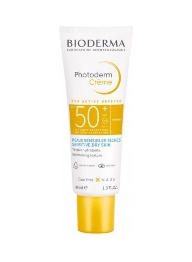 Bioderma - Photoderm Creme SPF 50 + Moisturising texture - 40 ml 40ml - Image 1