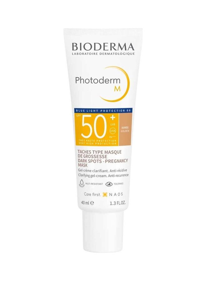 Bioderma - Photoderm M FPS 50+ Golden Tone Sunscreen  40ml 40ml - Image 1