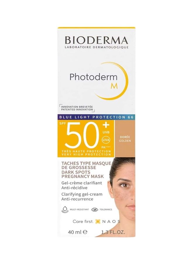 Bioderma - Photoderm M FPS 50+ Golden Tone Sunscreen  40ml 40ml - Image 1