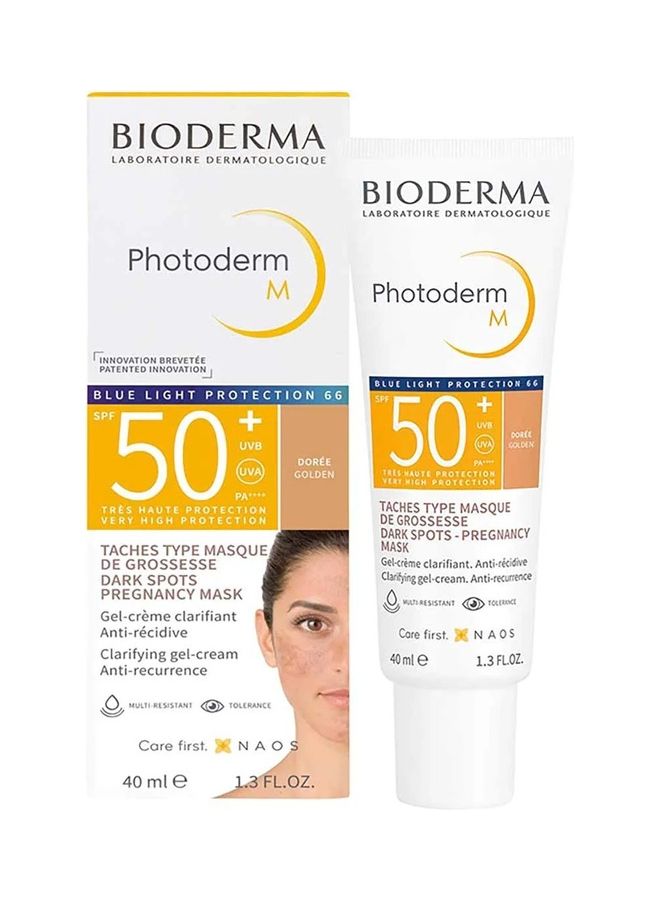 Bioderma - Photoderm M FPS 50+ Golden Tone Sunscreen  40ml 40ml - Image 1