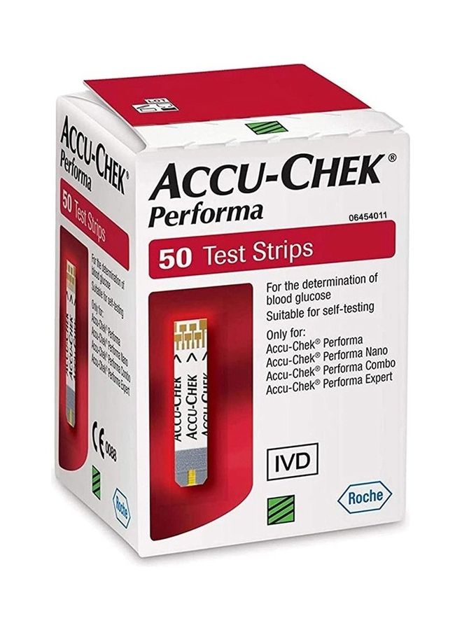 ACCU-CHEK Performa Blood Sugar Test Strips 50's + Softclix Lancets 100's  - Image 4