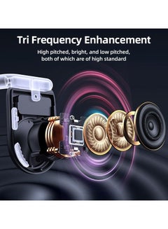 JOYROOM 600mAh JR-OE2 OWS Open Headphones Call Noise Canceling Bluetooth 5.3 Directional Audio Transmission 16.2mm Driver Movement IPX5 Waterproof Open earphones For Men And Women Open Earbuds Orange  - Image 4