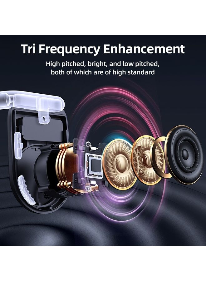 JOYROOM - 600mAh JR-OE2 OWS Open Headphones Call Noise Canceling Bluetooth 5.3 Directional Audio Transmission 16.2mm Driver Movement IPX5 Waterproof Open earphones For Men And Women Open Earbuds Orange - Image 1