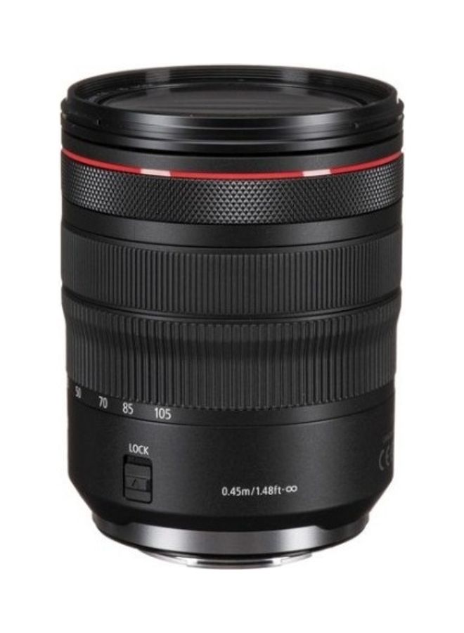 Canon - RF 24-105mm f/4L IS USM Lens Black - Image 1
