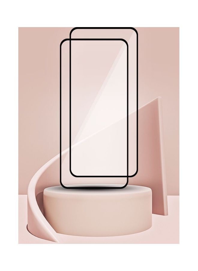 MARGOUN 2 Pack For Xiaomi10 Screen Protector Tempered Glass Full Glue Back Black Side - Image 3