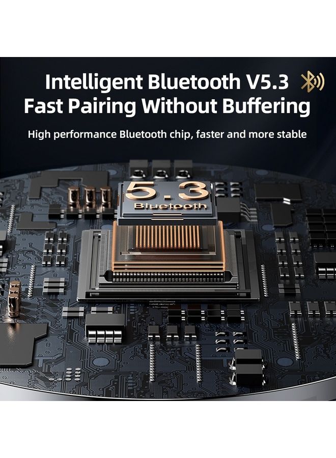 JOYROOM - 600mAh JR-OE2 OWS Open Headphones Call  Noise Canceling Bluetooth 5.3 Directional Audio Transmission 16.2mm Driver Movement IPX5 Waterproof Open earphones For Men And Women Open Earbuds Dark Blue - Image 1
