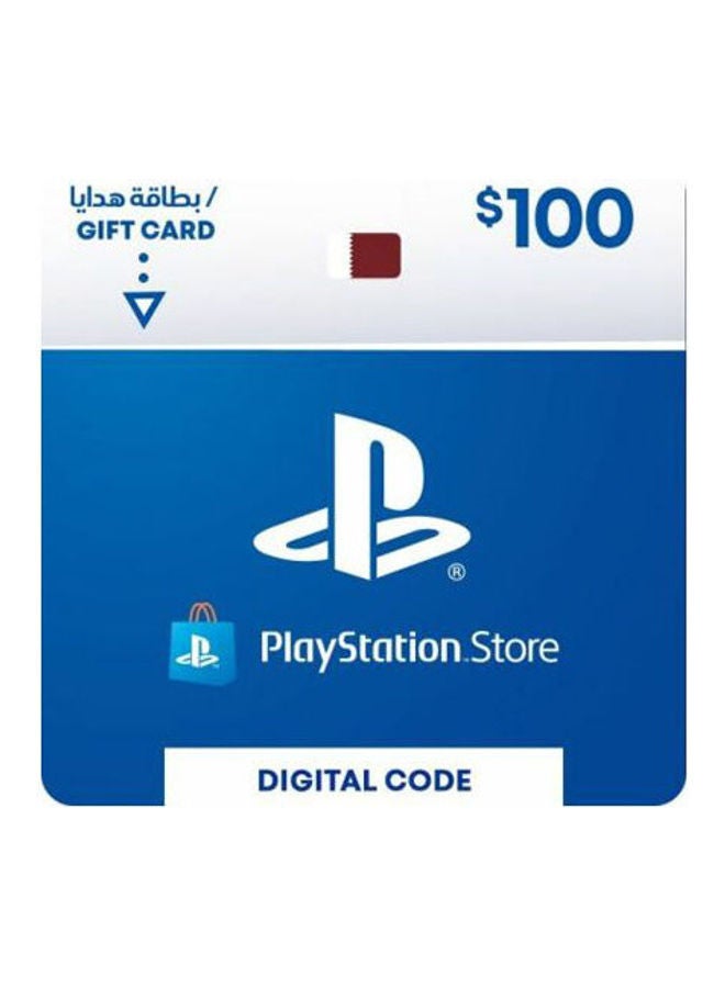 سوني بطاقة هدايا بلاي ستيشن قطر بقيمة 100 دولار أمريكي