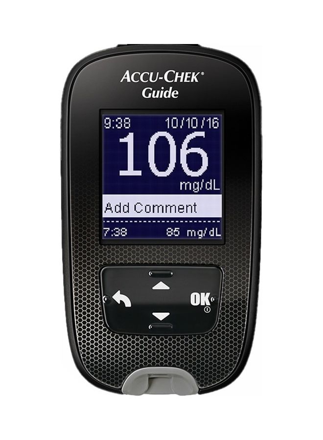 ACCU-CHEK - Guide Wireless Blood Glucose Monitor + Accu-Chek Softclix Lancets 100'S - Image 1