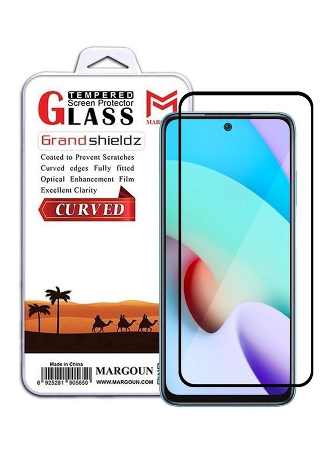 MARGOUN Xiaomi10 Screen Protector Tempered Glass Full Glue Back Black Side - Image 1