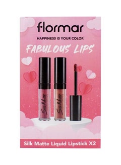 flormar Silk Matte Liquid Lipstick 2Pc Value Pack  - Image 1