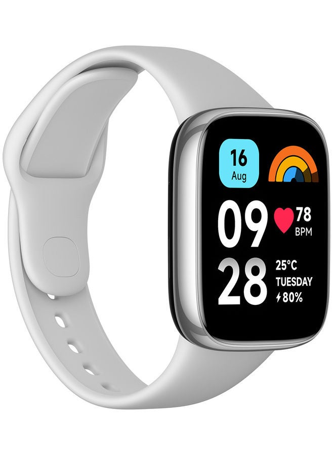 Xiaomi - Redmi Watch 3 Active – 1.83” LCD Display, 5ATM Water Resistance, 12-Day Battery Life –  Platinum Grey (BHR7272GL) Platinum Grey - Image 1