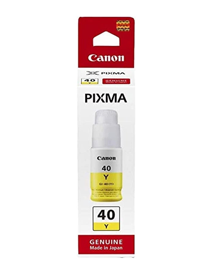 Canon High Yield Ink Bottle Yellow - Image 1