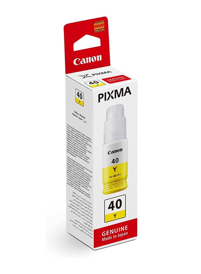 Canon High Yield Ink Bottle Yellow - Image 2