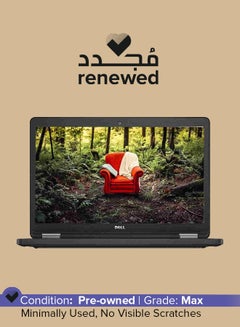 DELL Renewed - Latitude E5570 Laptop With 15.6-Inch FHD Display,Core i3/6th Generation/8GB RAM/256GB SSD/Intel HD Graphics English Black  - Image 1