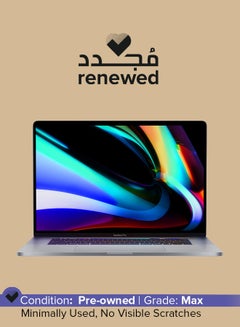 Renewed - Macbook Pro A1990 (2018) With 15.4-Inch Display With TouchBar,Core i7/8th Generation/16GB RAM/512GB SSD/AMD Radeon Pro 560X 4GB Graphics english English