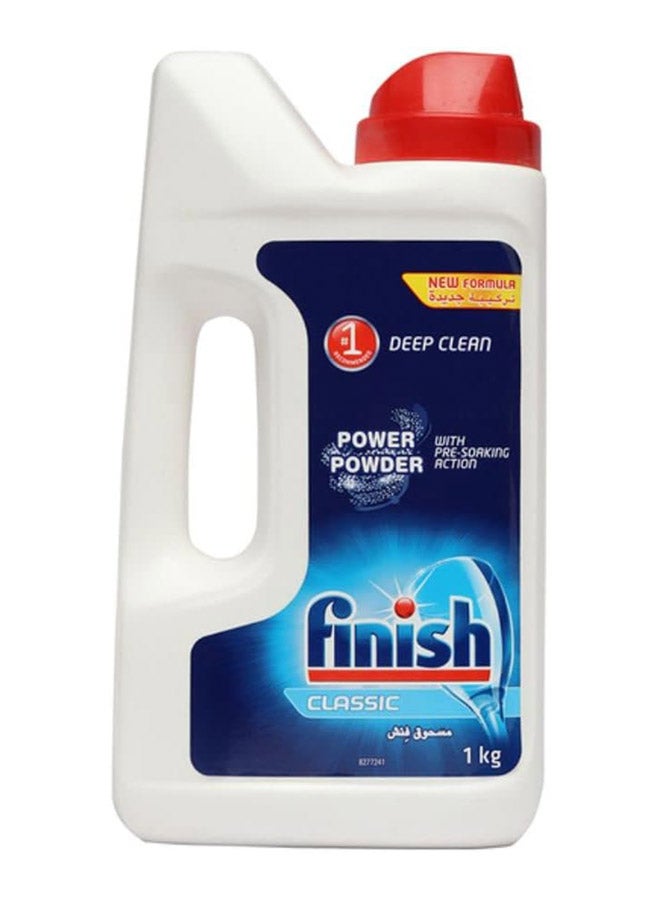 Finish Dishwasher Detergent Powder With Pre-Soaking Action, Classic 1kg  - Image 1