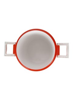 Fresh Beverage Cooler With Two Handle Orange/White 42Liters  - Image 5