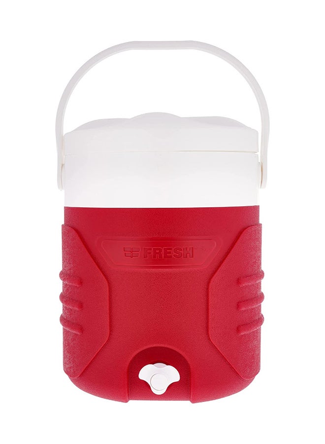 Fresh Beverage Cooler With Handle Red/White - Image 2