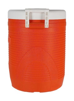 Fresh Beverage Cooler With Two Handle Orange/White 42Liters  - Image 4