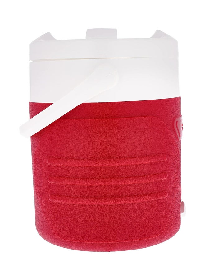 Fresh Beverage Cooler With Handle Red/White - Image 4