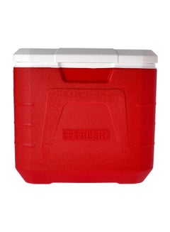 Fresh Beverage Cooler With Handle Red/White  - Image 2