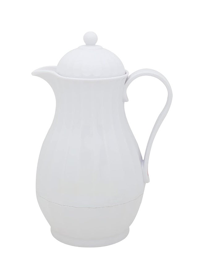 REEM Plastic Coffee/Tea Flask White 1Liters - Image 2