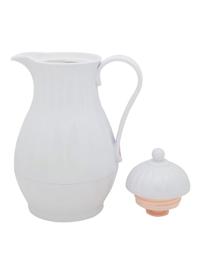 REEM Plastic Coffee/Tea Flask White 1Liters - Image 4
