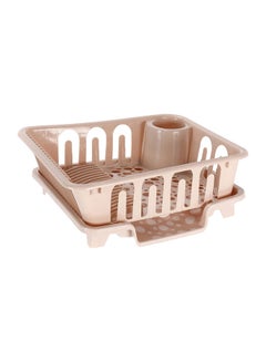 Dove Dish Drainer With Tray Beige 50x18x40cm  - Image 2