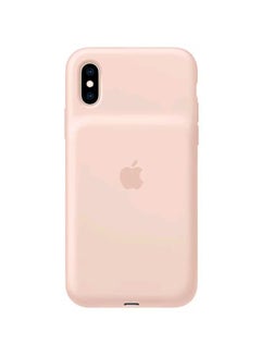iPhone XS Smart Battery Case Pink sand