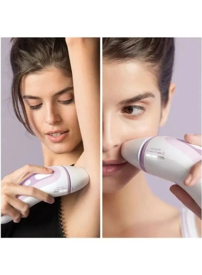 BRAUN Silk-Expert Pro 3  IPL 3011 laser Epilator For Women With Venus Shaver And Luxurious Bag White/Purple 500grams  - Image 5