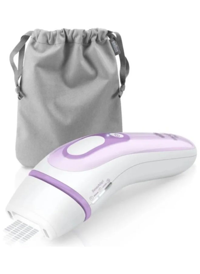 BRAUN Silk-Expert Pro 3  IPL 3011 laser Epilator For Women With Venus Shaver And Luxurious Bag White/Purple 500grams  - Image 2