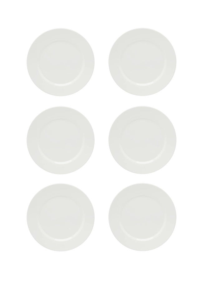 Dove 6-Piece Dinner Plate Set White 9inch  - Image 2