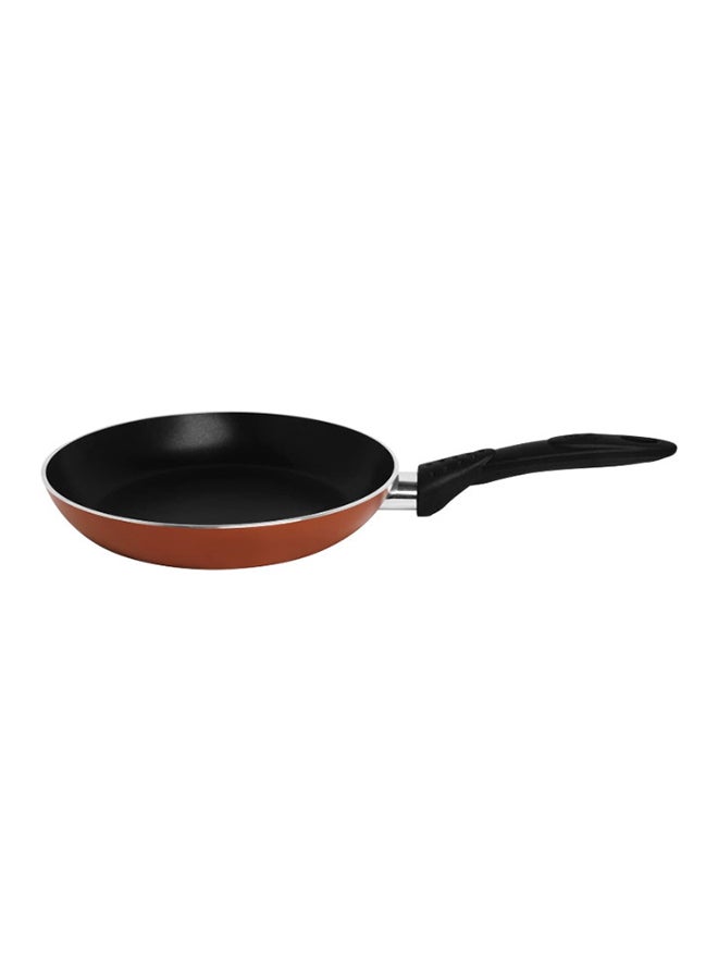 Non-Stick Aluminium Flat Fry Pan Black and Copper 28cm - v1686839005/N29151287A_2