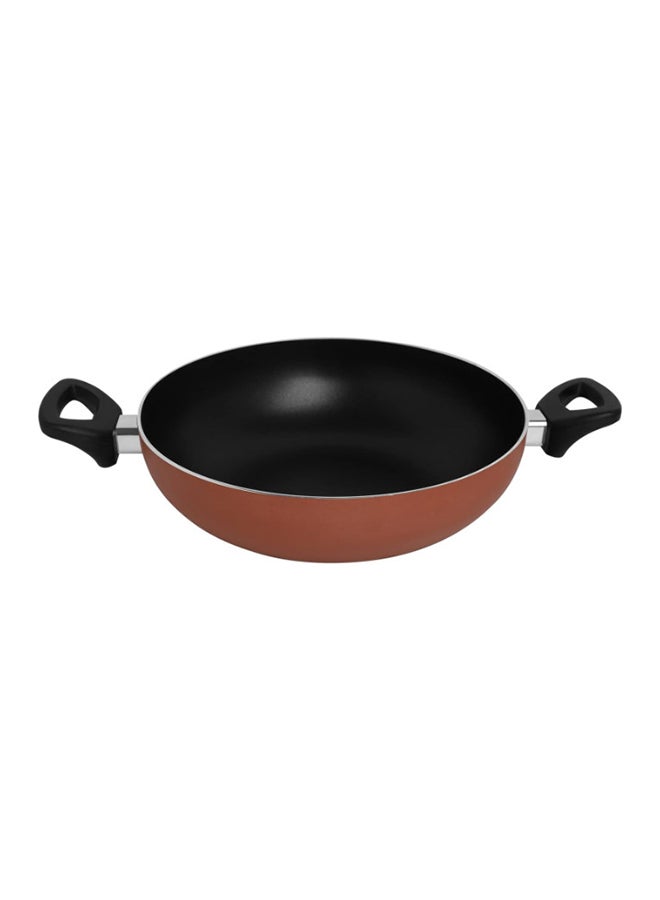 Non-Stick Aluminium Deep Pan With Two Handle Brown/Black 32cm - v1686839008/N29151300A_2