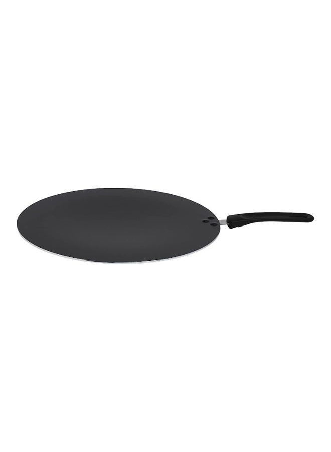 Trust Aluminium Flat Pan Black 30cm  - Image 2