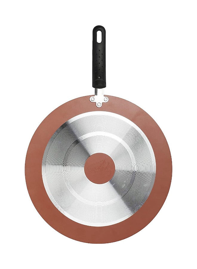 Trust Aluminium Flat Pan Black 30cm  - Image 3