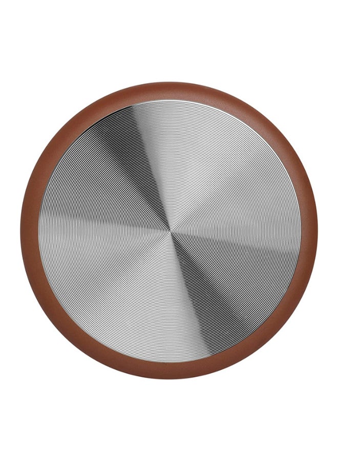 Trust Aluminium Round Tray Brown/Black 32cm  - Image 5