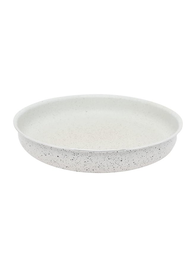Trust Aluminium Round Tray Beige 40cm  - Image 1