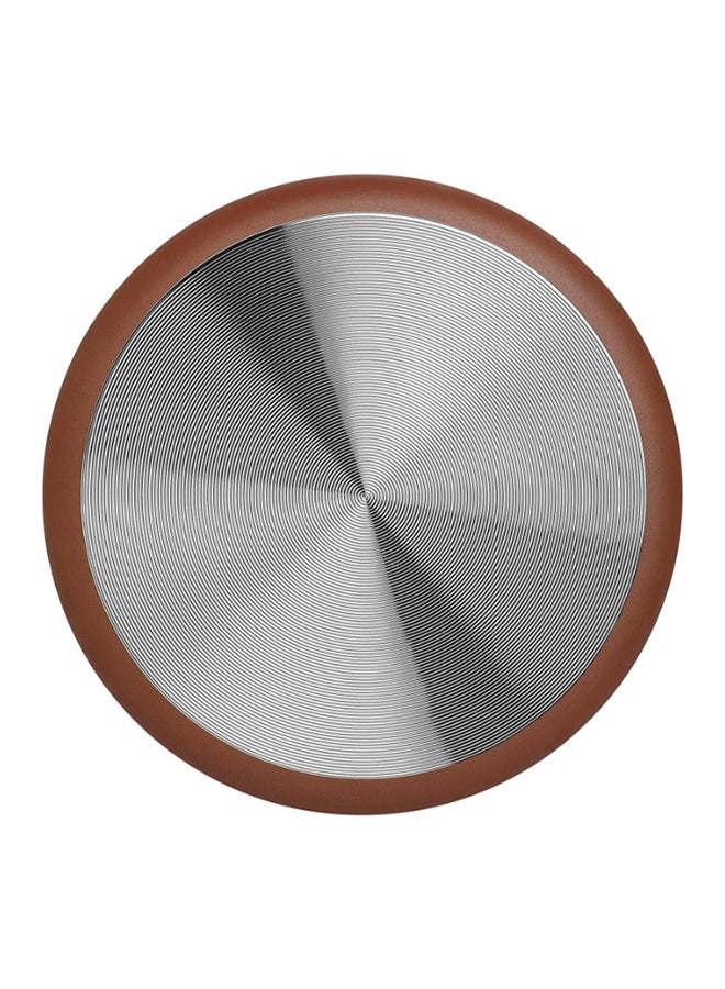 Aluminium Round Tray Brown/Black 28cm - v1686839062/N40133061A_5