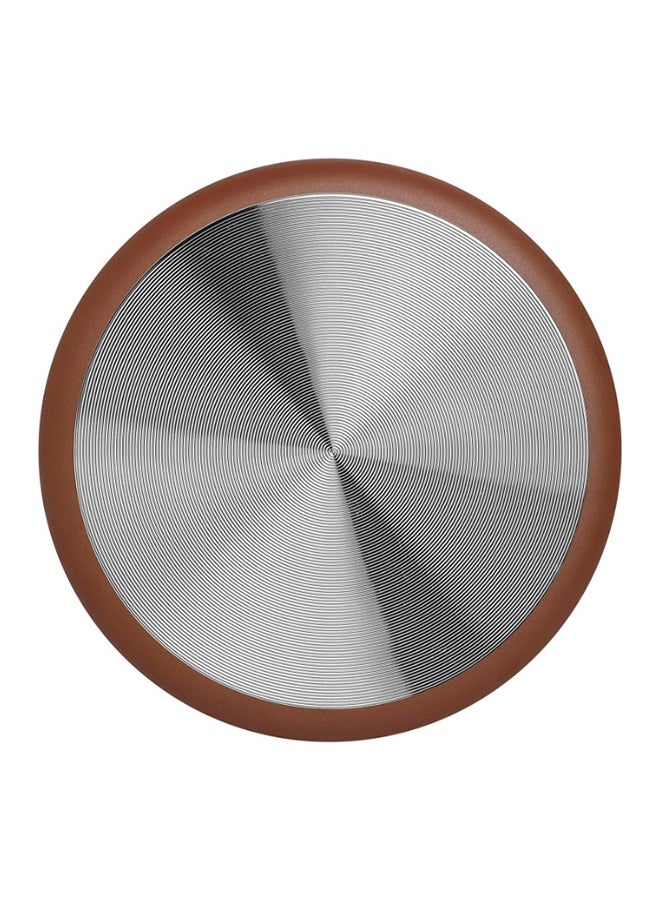 Trust Aluminium Round Tray Brown/Black 28cm  - Image 5