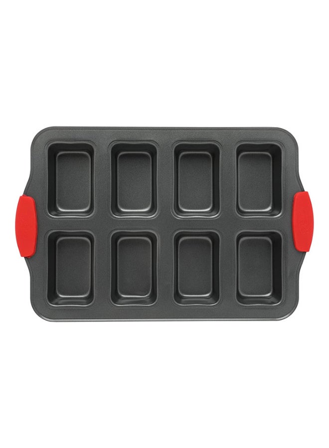 Trust 8-Cup Brownie Pan Black/Red 36x24x3.4cm  - Image 3