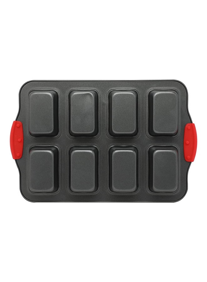 Trust 8-Cup Brownie Pan Black/Red 36x24x3.4cm  - Image 4