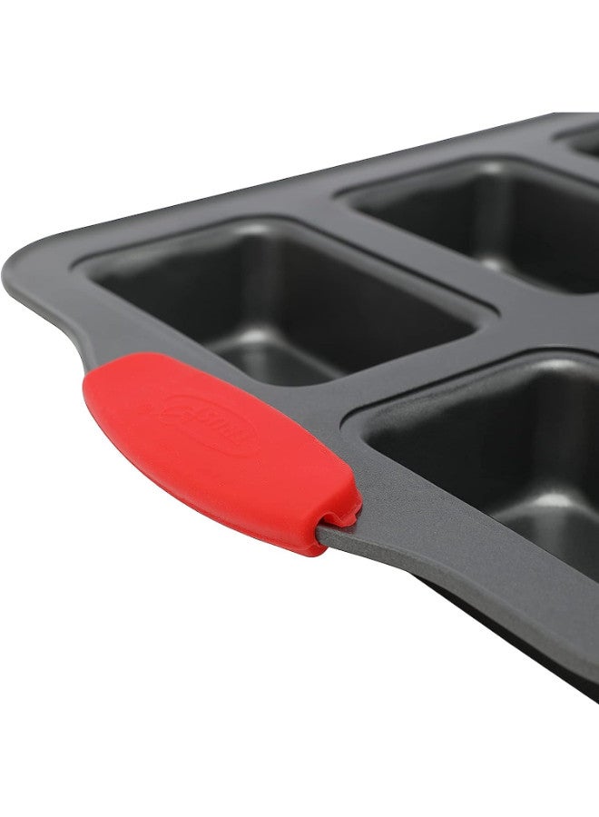 Trust 8-Cup Brownie Pan Black/Red 36x24x3.4cm  - Image 5